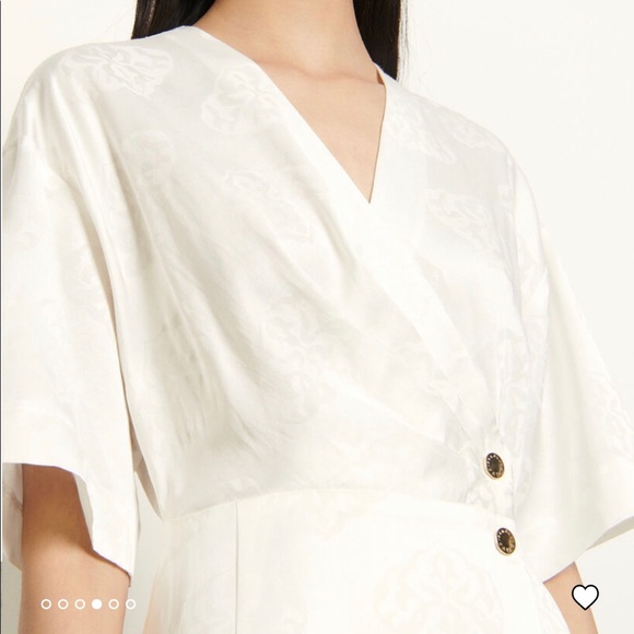 ✨2X HP✨Sandro Wrap Dress - Picture 6 of 14